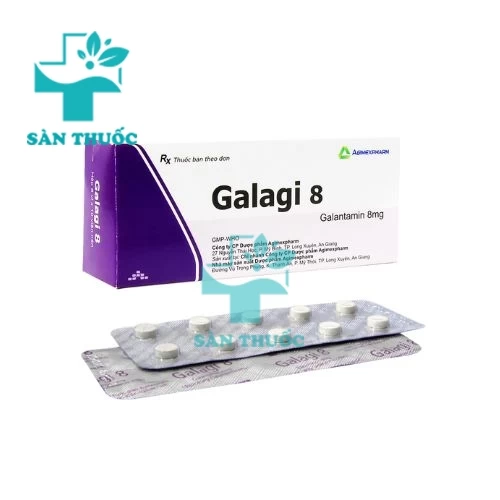 Galagi 8 - Thuốc điều trị chứng sa sút trí tuệ của Agimexpharm